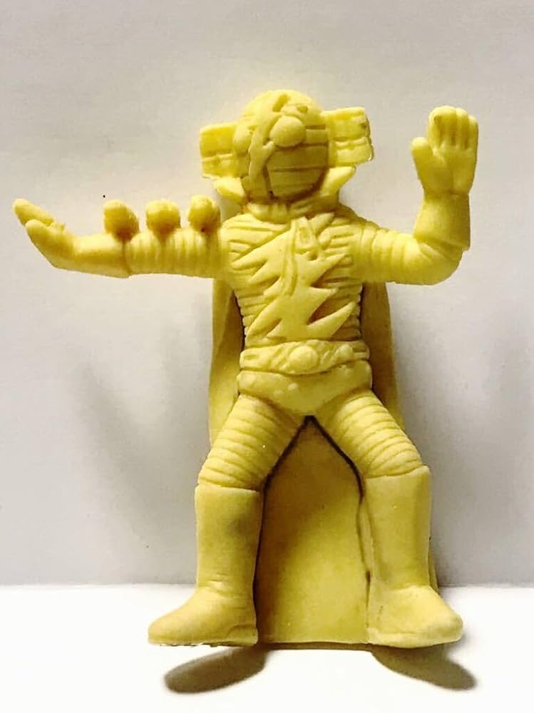 超人機 メタルダー キャラクター 消しゴム フィギュア 人形 キャラ消し セット 超人機メタルダー 消しゴムフィギュア 2体セット - メルカリ