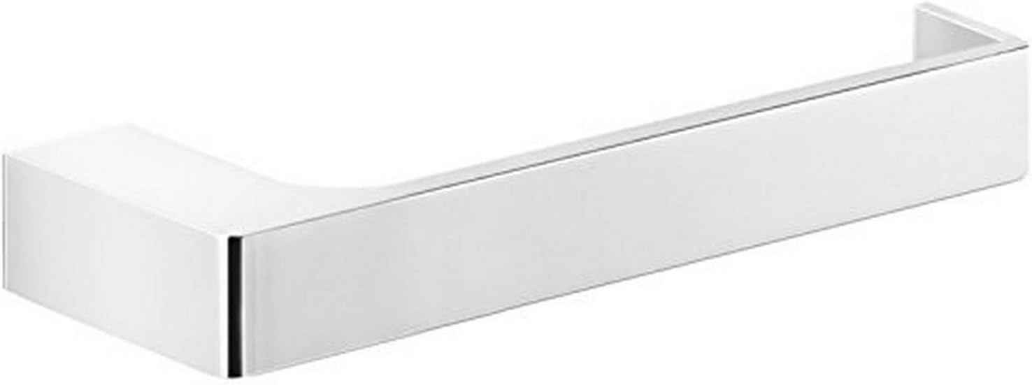 Gedy PI24-13 Pirenei Modern Polished Toilet Paper Holder, Chrome 0.6" L x 6.89" W