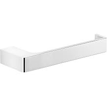 Gedy PI24-13 Pirenei Modern Polished Toilet Paper Holder, Chrome 0.6" L x 6.89" W