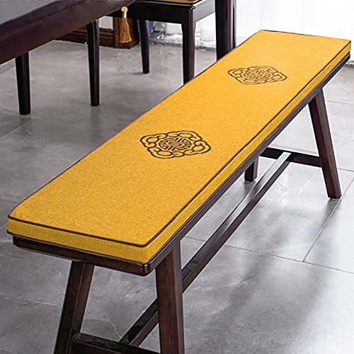 JKGHK Gartenbankkissen Bankauflage, 3cm Dickes Schaumstoff-Sitzkissen, No...