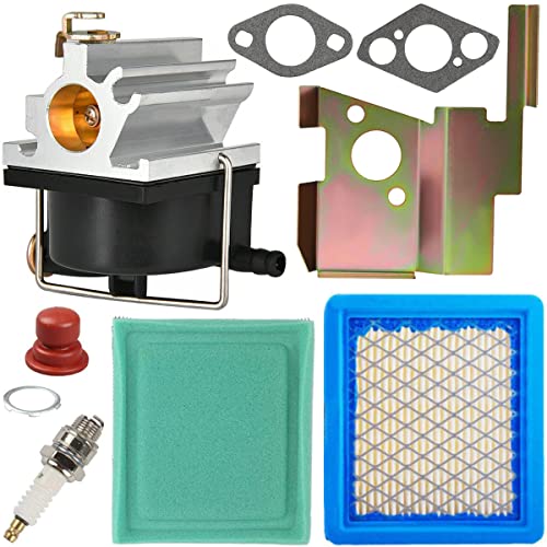 ZAMDOE 640020 Kit de carburador con Junta de bujía de Filtro de Aire para Tecumseh 640020A 640020B VLV126 VLV60 VLV50 VLV55 VLV65 VLV66 VLV126A 6.5HP 6.75HP cortacésped de Motor
