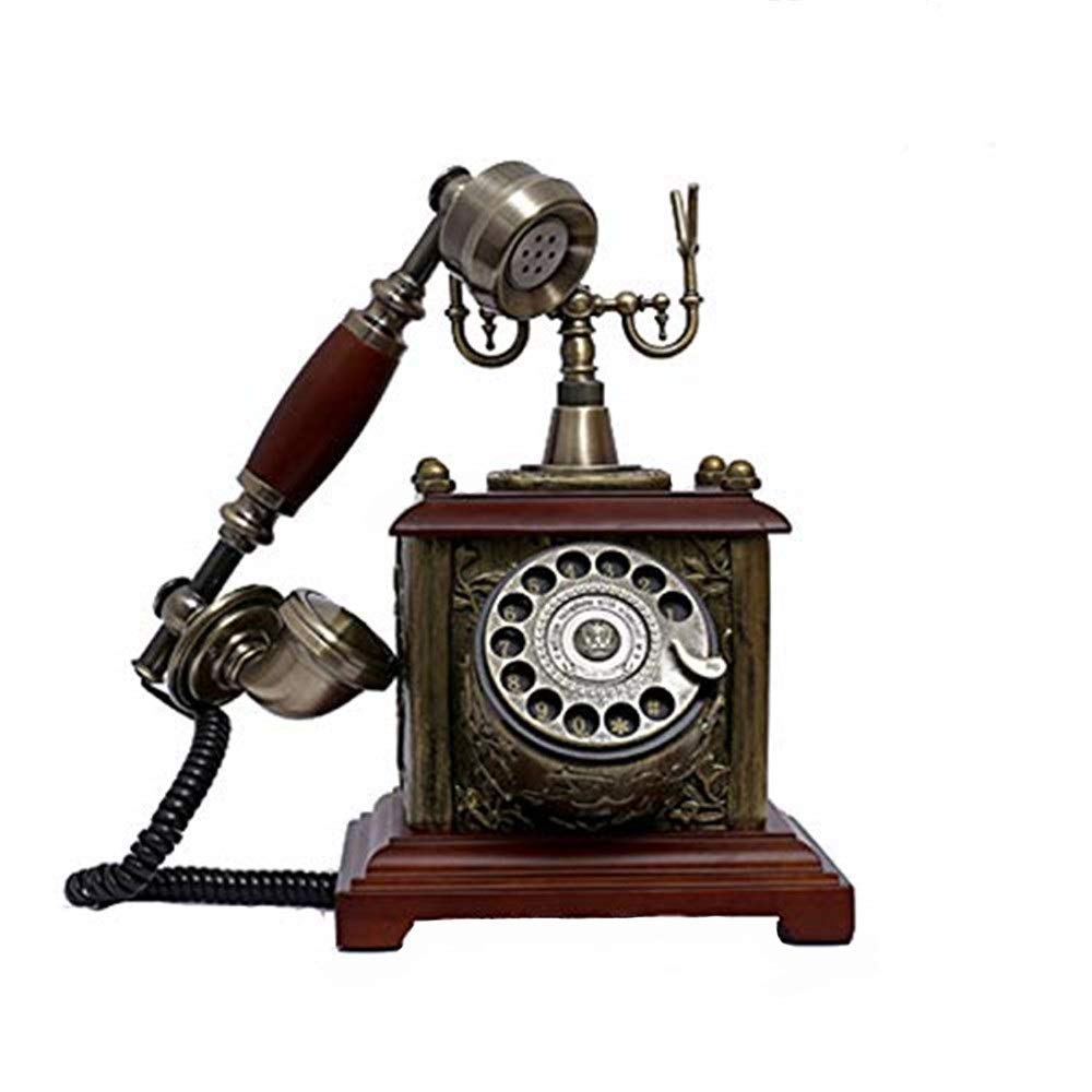 Amazon.co.jp: 家庭用固定電話 ヨーロッパアンティーク電話 回転式
