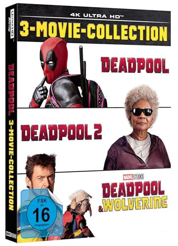 Deadpool (3 Movie Collection) – 4K Blu-ray (UHD + Blu-ray Disc)