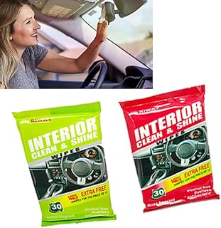 Kapper Trade Premium and Durable Protection for Your Car, Car Care and Cleaning Kit (2 Pack of 60 Wipes) - KaberTrade