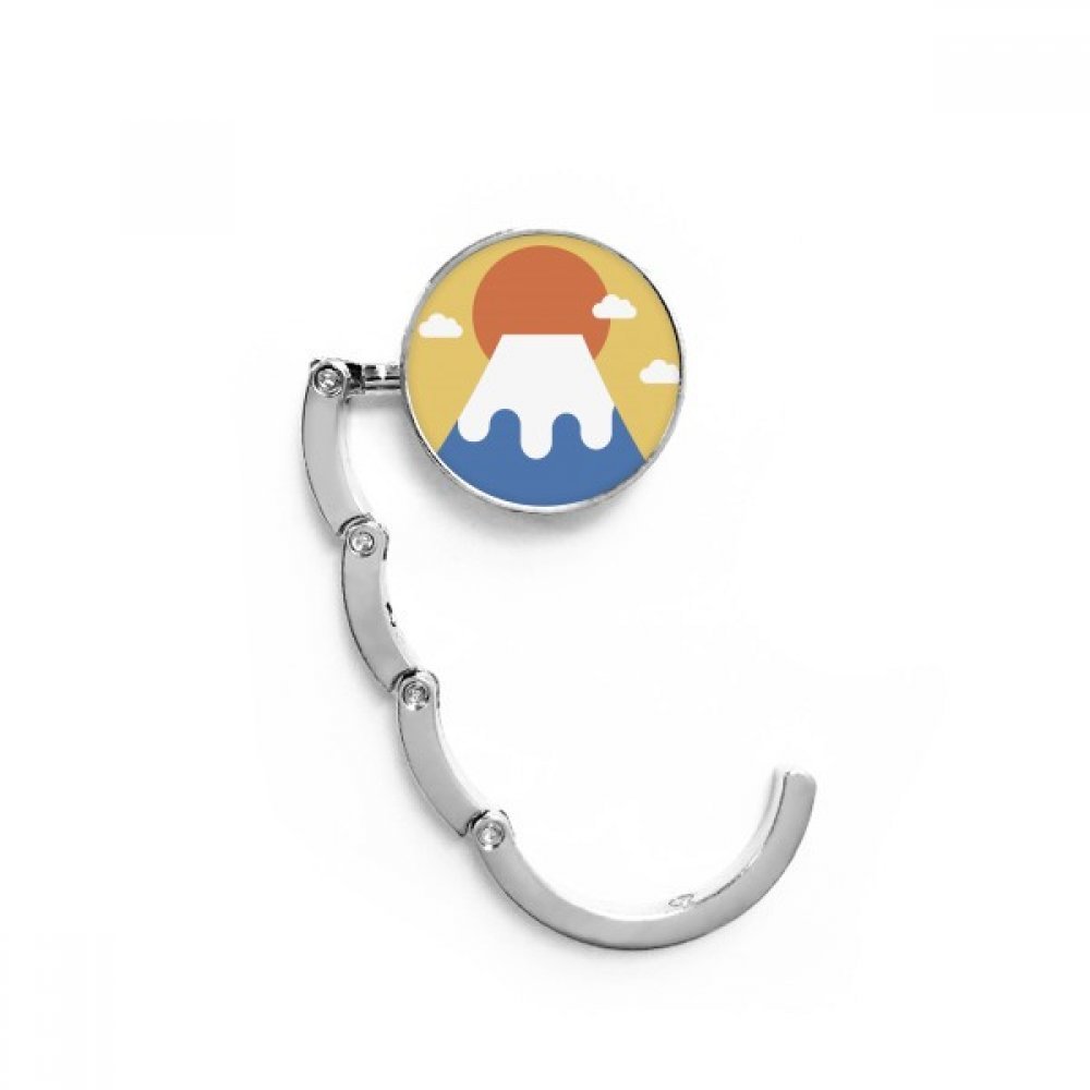Gancho para bolso plegable DIYthinker con diseño de mesa Japonesa Sun Rise 7