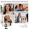 Uewpv Wireless Lavalier Microphone for iPhone iPad & Android - 2 Pack Mini Clip-On Mic with Noise Cancellation, USB-C/Lightning - for TikTok, YouTube, Podcast, Live Streaming #3