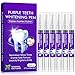 Pennino per sbiancamento dei denti (6 pezzi), essenza gel bianco dentale, rimozione delle macchie, efficace kit di penna sbiancante per neutralizzare i toni gialli, formula resistente allo smalto dei immagine