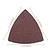 170 PCS Triangle Sanding Pads, Hook and Loop Triangle Sandpaper for 3-1/8 Inch Oscillating Multi Tool Sanding Sheets Assorted Grits 40/60/80/120/150/180/240,for Sanding and Grinding
