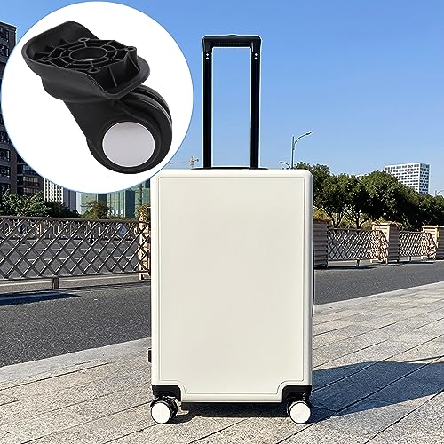 Universal Swivel Wheel Left Suitcase Wheel (1L) 115W Series W003 Wheel Replacement Black2