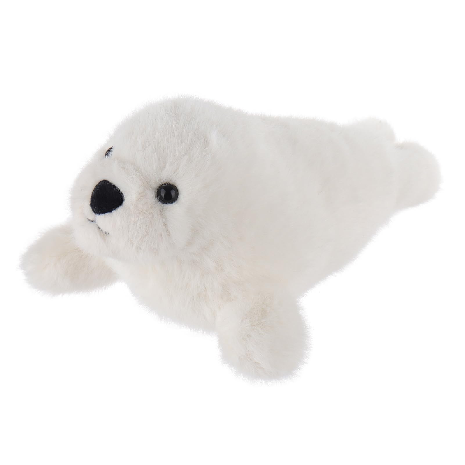 Apricot Lamb Stuffed Animal seal pup, ocean stuffed animals Soft Toys Plush Cuddly Perfect for Child 9.5 Inches