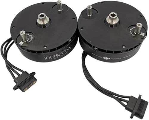Piezas para drones Motor T30 10018 77KV para DJI Drone Accesorios Piezas de reparación del motor Fácil instalación (Tamaño 2 piezas)