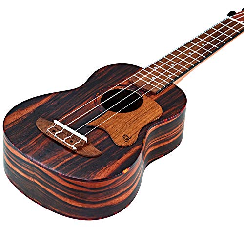 Ortega OWPTB-WN Tenor/Baritone Ukulele Pickguard, Walnut - Les Beatles, Paul McCartney, John Lennon, RIngo Starr, George Harrison Ortega OWPTB-WN Tenor/Baritone Ukulele Pickguard, Walnut – Image 4