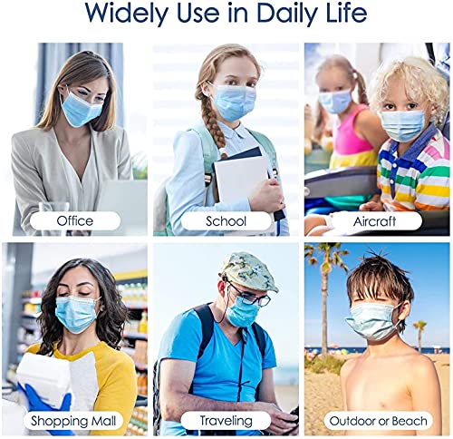 Disposable Face Masks 3-Ply Breathable & Comfortable Filter Safety Masks，Flamingos Outdoor Protective Nose & Mouth Coverings With High Filtration And Ventilation Security (50 Pack, Aa) #TOP5
