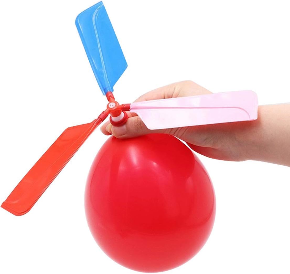 SBYURE 16 Pack Balloon Helicopter Kids Games and Party Games for Children's Day Gift,Birthday, Party Favor,Color Random
