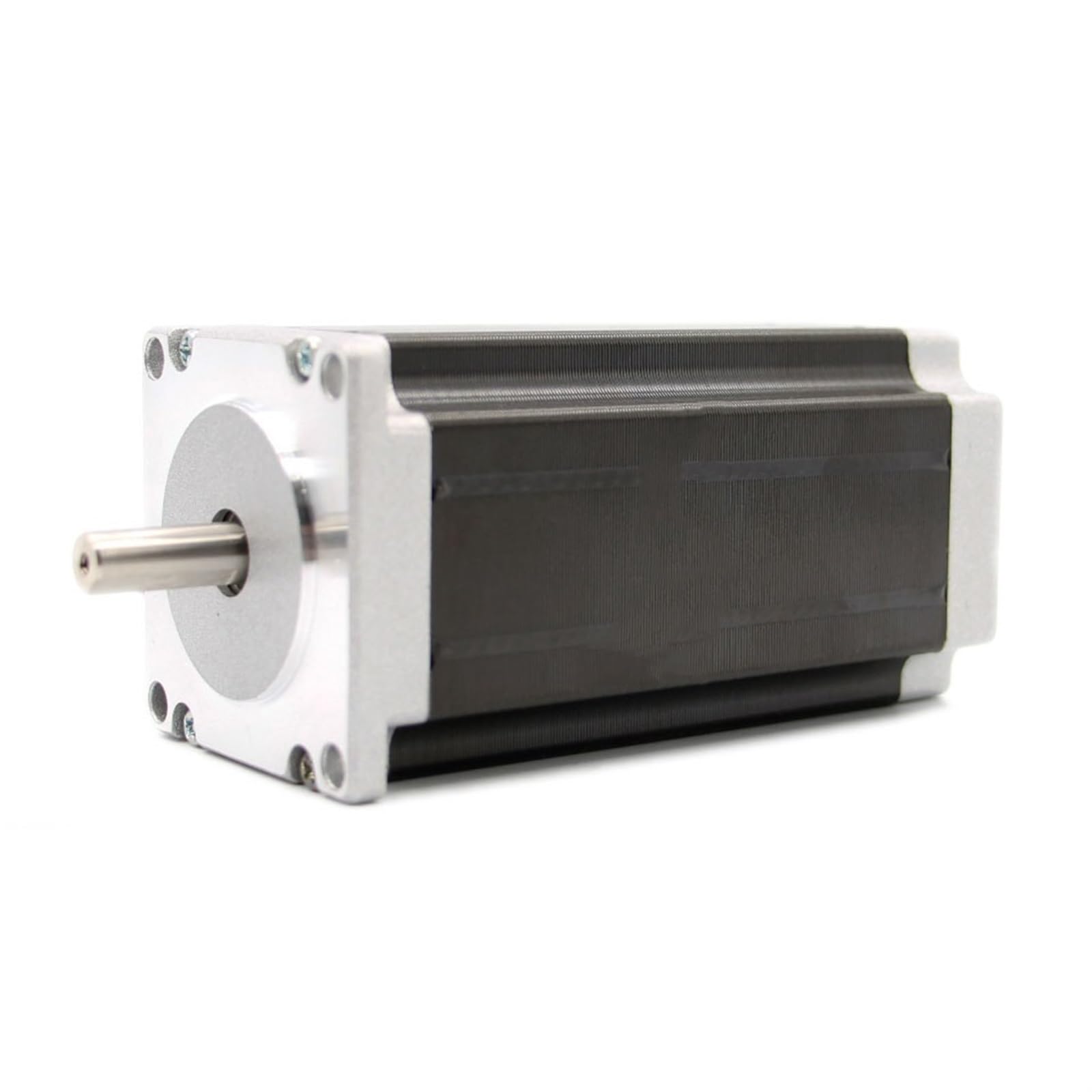 GTPBAO sterownik sterownika 1 szt. Nema 23 silnik krokowy 4,2 A 3,2 Nm 1,8 stopnia 8 mm średnica wału 57 x 57 x 112 mm 2-fazowy 4-przewodowy silnik krokowy maszyna CNC