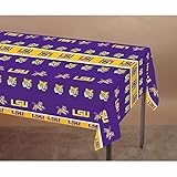 Creative Converting Lsu Tigers Plastic Banquet Table Cover