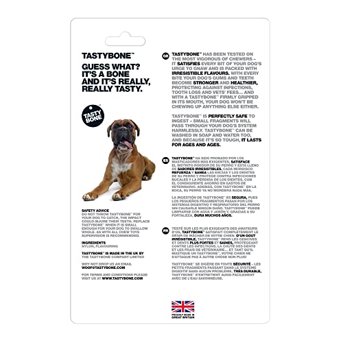 TastyBone Festive Nylon Dog Chew Toy for Large Dogs (Partridge), Christmas Dog Present - Image 2