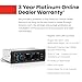 BOSS Audio Systems 625UAB Single DIN Car Stereo with Bluetooth - No CD DVD Player, AM/FM Radio Receiver, Aux Input, USB