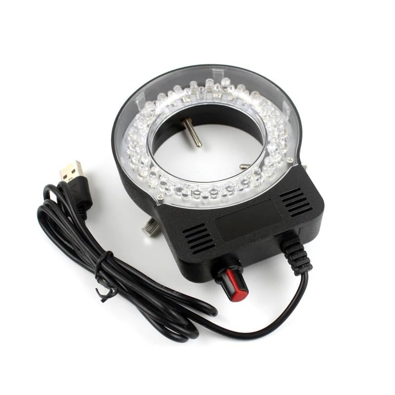 Microscope Kit 2K HDMI Digital Video Monocular Microscope Digital Camera Set 130X C-Mount LED Light for Soldering Mobile Phone Repair Tools Microscope Lens Adapters(Color:C)-picture-13