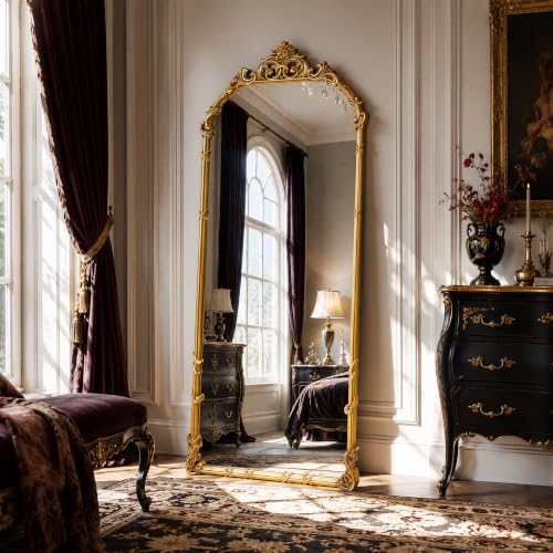 ZENOMIRRIS 69x28 Antique Gold Mirror