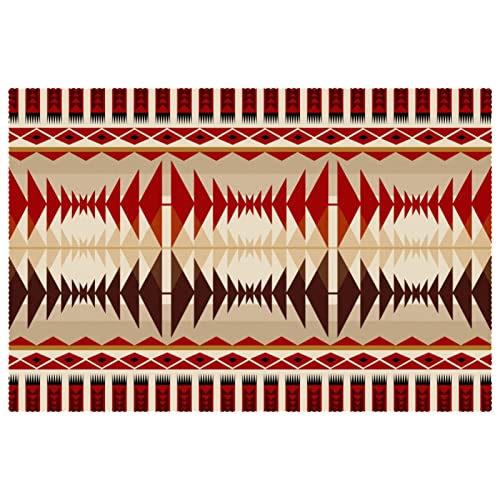 Sets de table antidérapants Tribe de 30x45cm tapis de table résistant à la chaleur