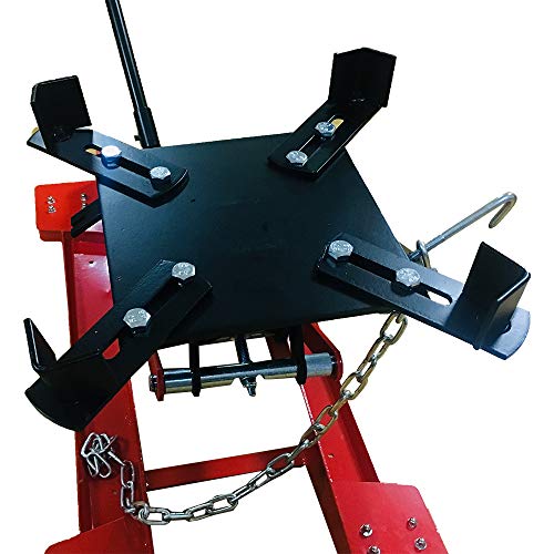 Heavy Duty Adjustable 1/2 Ton 1100 Lbs Floor Low Profile Transmission Jack Lift New #TOP3