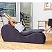 Avana Sleek Chaise Lounge for Yoga - Made in The USA - Great for Stretching, Relaxation, Exercise & More, 60D x 18W x 26H Inch, Aubergine