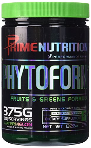 Phytoform | Fruits & Greens | Prime Nutrition | 375g | 30 Servings (Watermelon) Phytoform | Fruits & Greens | Prime Nutrition | 375g | 30 Servings (Watermelon)