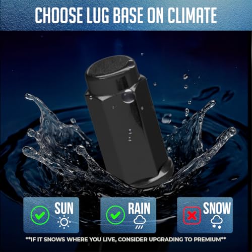 image for Wheel Accessories Parts 16 Pcs M10x1.25 Thread Flat Seat 28mm 1.10