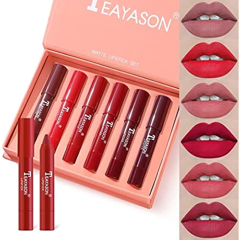 Petansy 6-Colour Matte Lipstick Set Cover