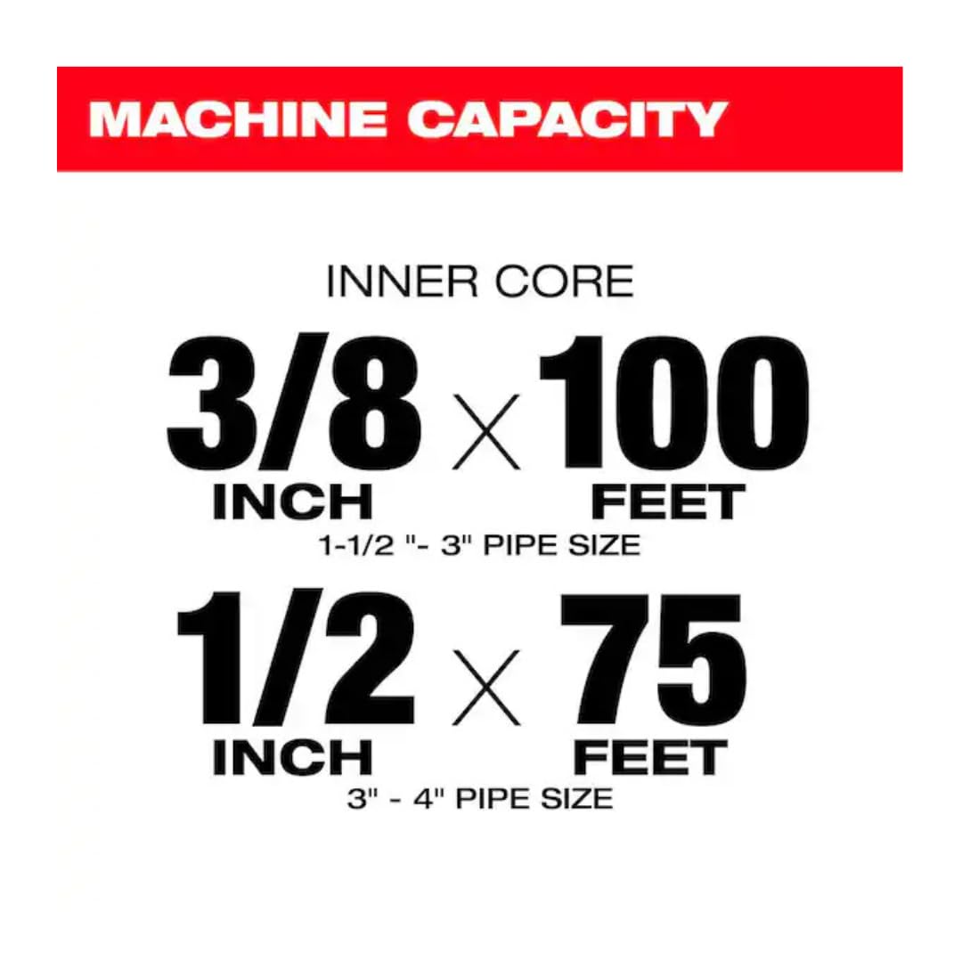 MILWAUKEE 2817A-21 M18 Drum Machine with 3/8" (2817A-21)