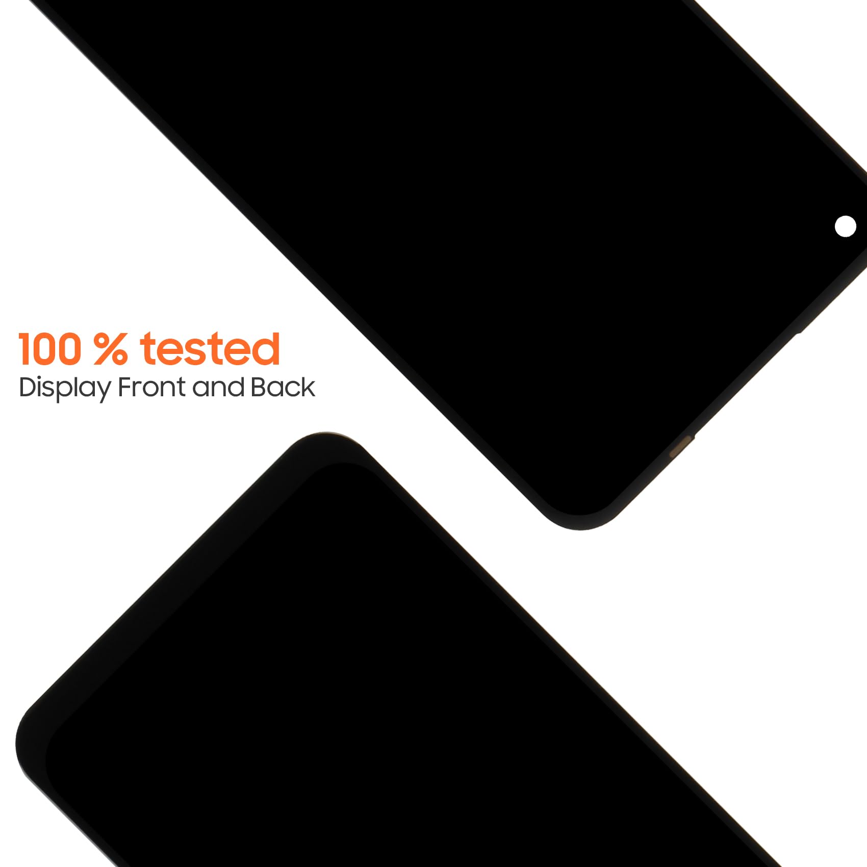 AGCUT Display LCD per Realme 8 5G Schermo LCD per Oppo Realme 8 5G RMX3241 6,5 pollici Schermo di Ricambio Schermo Digitalizzatore Touchscreen Full Assembly + Riparazione Kit, Nero