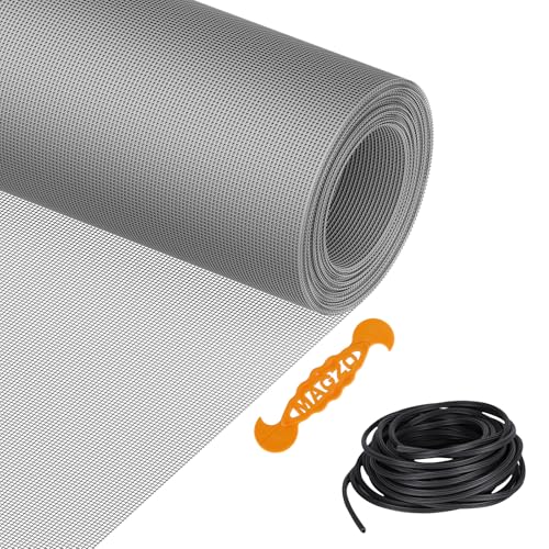 HOMWMPA Window Screen Replacement Kit, 48