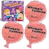 ArtCreativity Self Inflating Whoopie Cushion Set - 3 Pack - 7 Inch Whoopee Cushions for Rib Cracking Fart Sounds - Classic Prank Toys for Boys and Girls - Party Favors and Gag Gifts for Kids