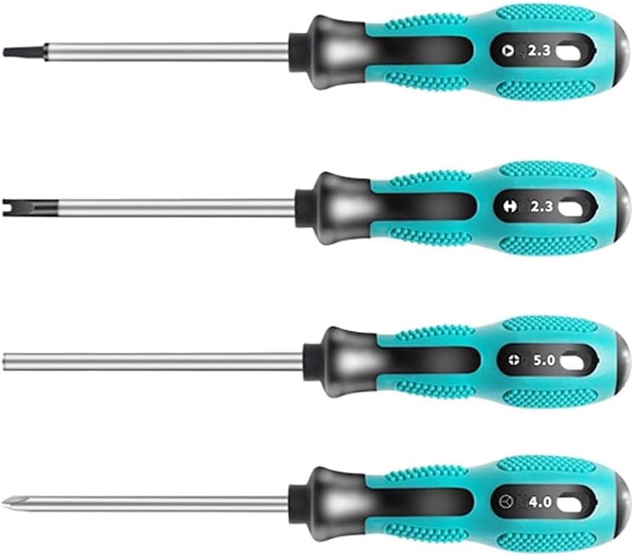 4 Pcs Screwdrivers Triangle TA2.3mm Y5.0mm U-Type U2.3 Inner-Cross 5.0mm Non-Slip Screwdriver Kit Precision With Magnetic Multifunctional Hand Tool