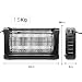 Duronic FK8420 Lámpara eléctrica atrapa insectos 20W 44x26cm- Mata insectos voladores con...