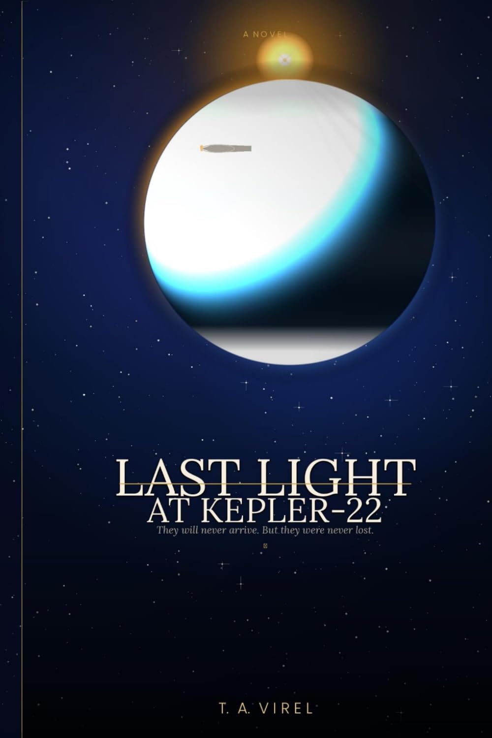 Last Light at Kepler-22