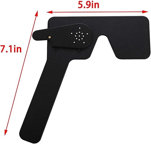 Lorgnette Pinhole Occluder, Schwarz, Medizinisches Sehtest-Instrument