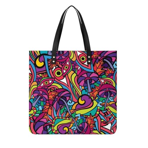Sac à bandoulière shopper yeux de dessin animé pour vos virées shopping et weekends