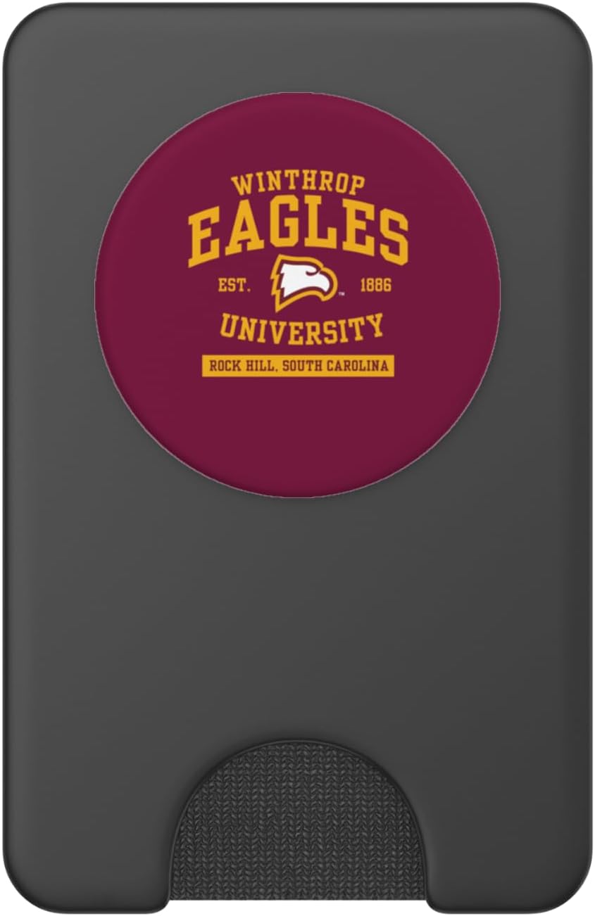 Winthrop Eagles | Official NCAA Merch | NCAFWNT04 PopSockets PopWallet for MagSafe