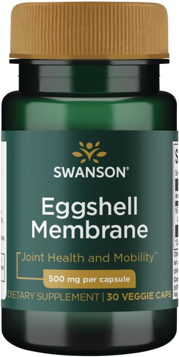 Swanson Eggshell Membrane, Joint Support, 30 Veg Capsules