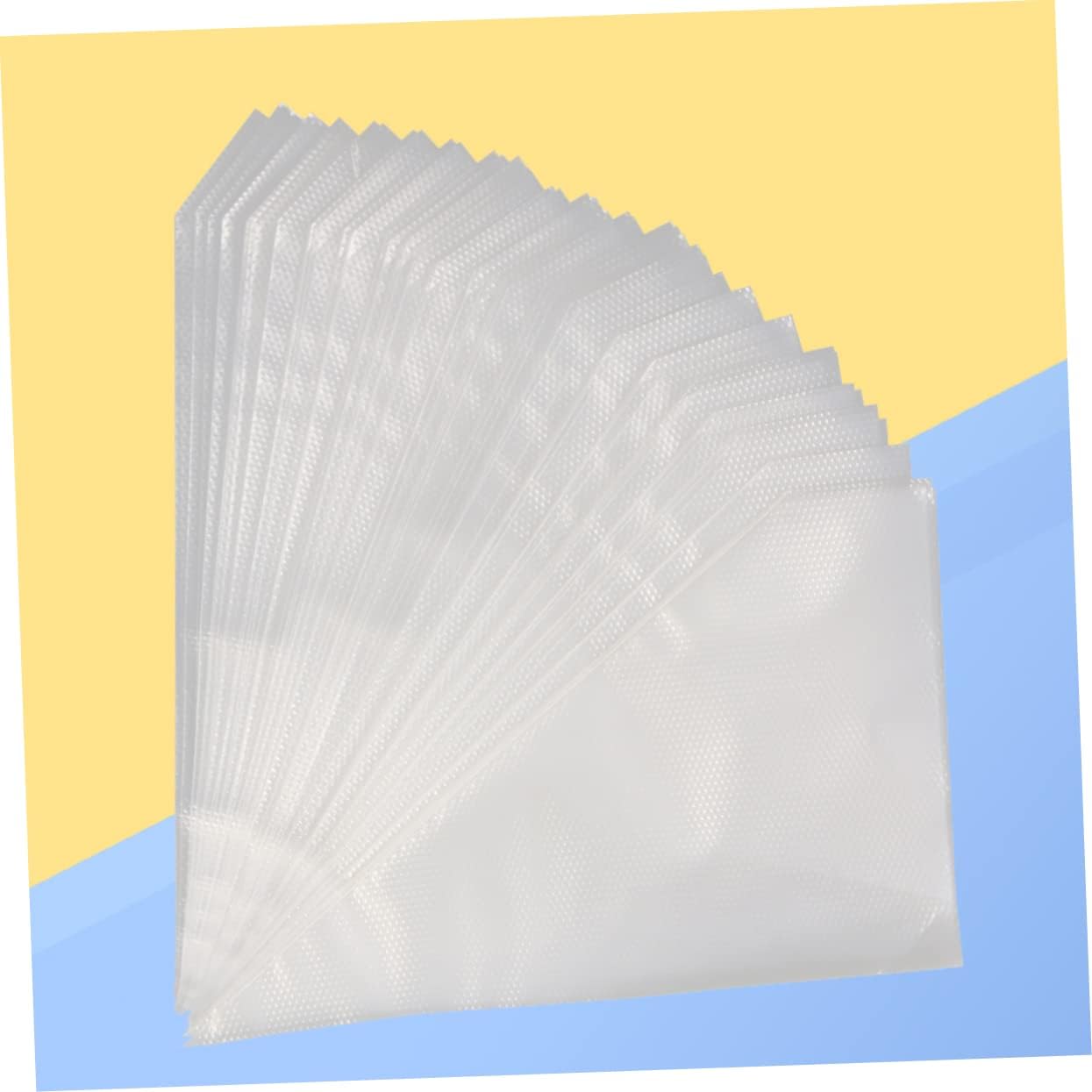 100pcs Disposable Plastic Pastry Bags Precision for Cake Decorating