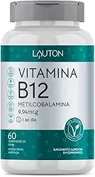 Vitamina B12 Metilcobalamina 9,94mcg - 60 Cps - Lauton