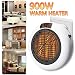 Portátil Calefactor Eléctrico, Domybest Mini Calentador Eléctrico Portáti 900w con Mando a...
