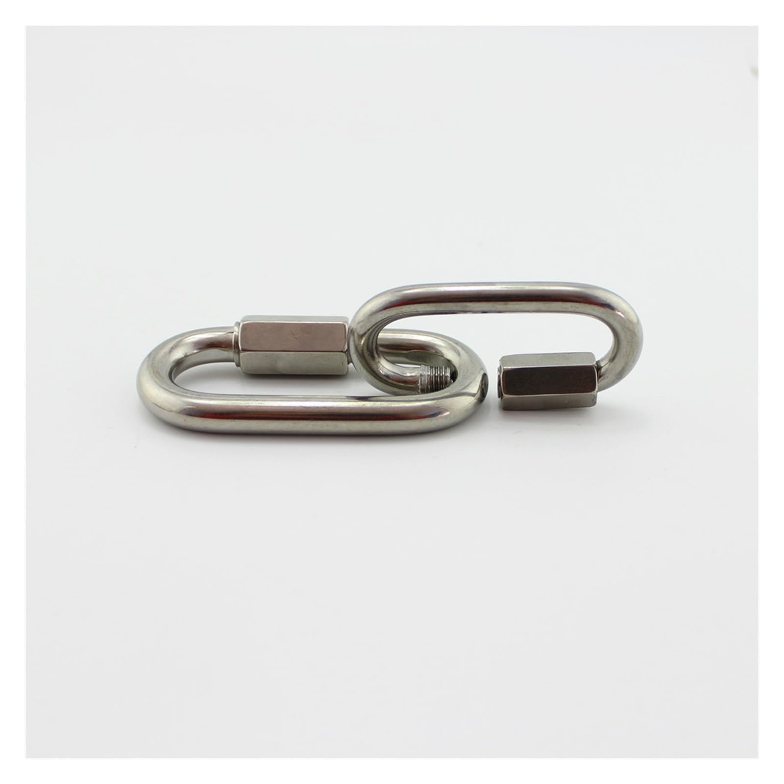 Karabinerhaken mit Schnellverbindung, strapazierfähig, M5, M6, M7, M8, für Hängematte, Camping und Außenbereich (5 mm Tragfähigkeit), 5 Stück
