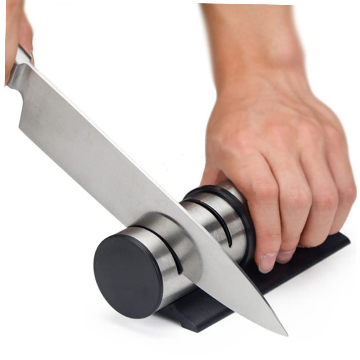 MAGICLULU Affilacoltelli Portatile Per Affilare Da Cucina Affilacoltelli Per Forbici - Design Del Pad