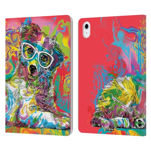 Étui portefeuille iPad Air 11 Head Case Designs en cuir Drip Art P.D. Moreno
