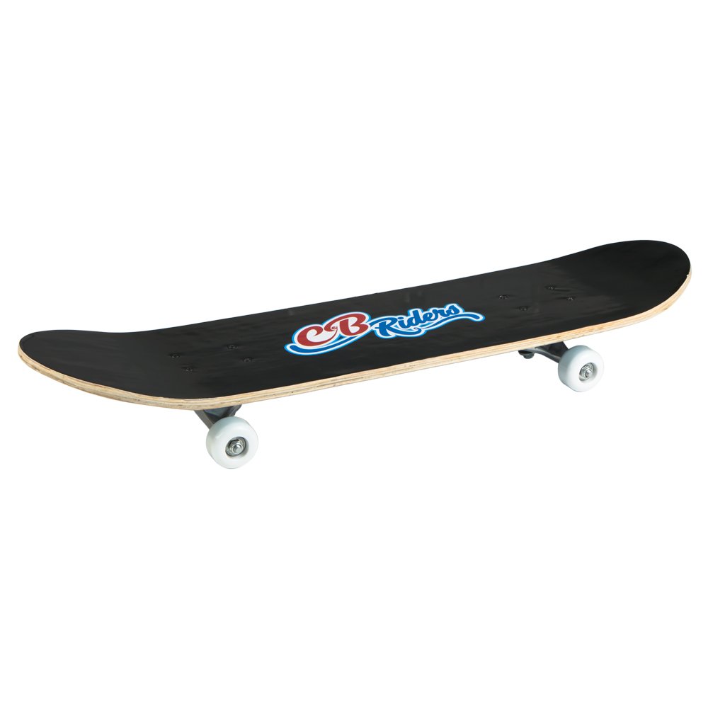 ColorBaby – Skateboard in Legno, Dimensioni: 79 x 20 cm, con ASSE in Alluminio e Ruote in PVC da 50 x 30 mm Big Foot