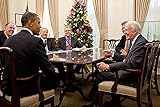 President Barack Obama and Jimmy Carter White House 8x12 Photograph Photo Print