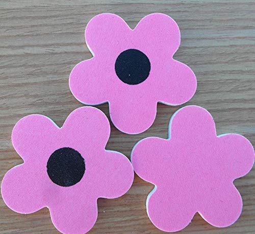 35 peças de recortes de flores de espuma, grandes de 15,2 cm, formas de flor, decoração de avisos, r